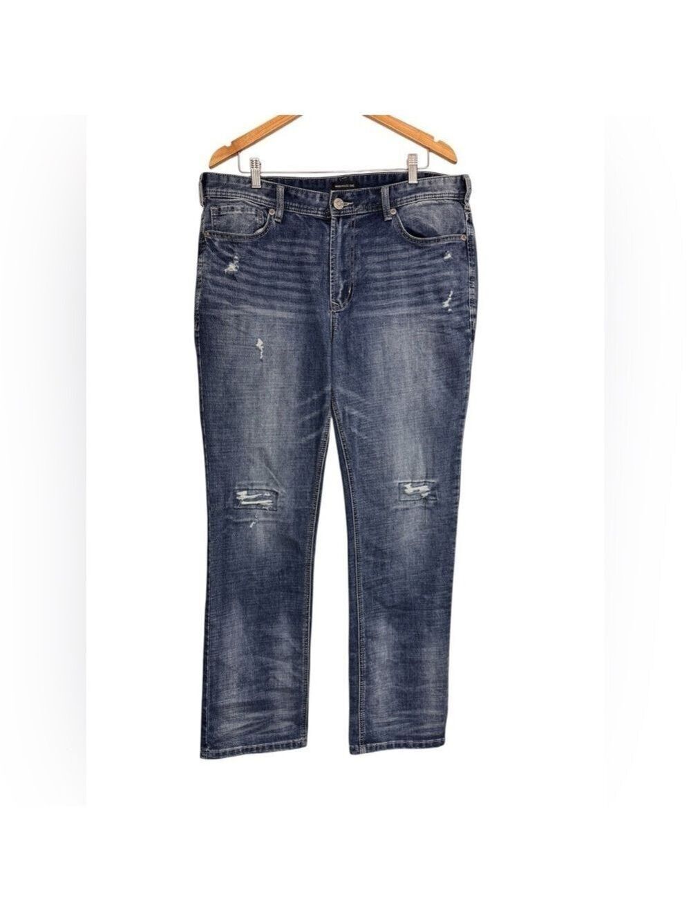 Warehouse One Men's Slim Straight Jeans 36x32